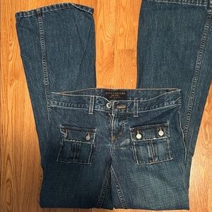 Juicy Couture vintage Indigo Flare Leg Jeans, Sz 28